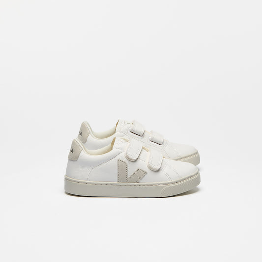 ESPLAR LEATHER WHITE NATURAL - VEJA ON SALE