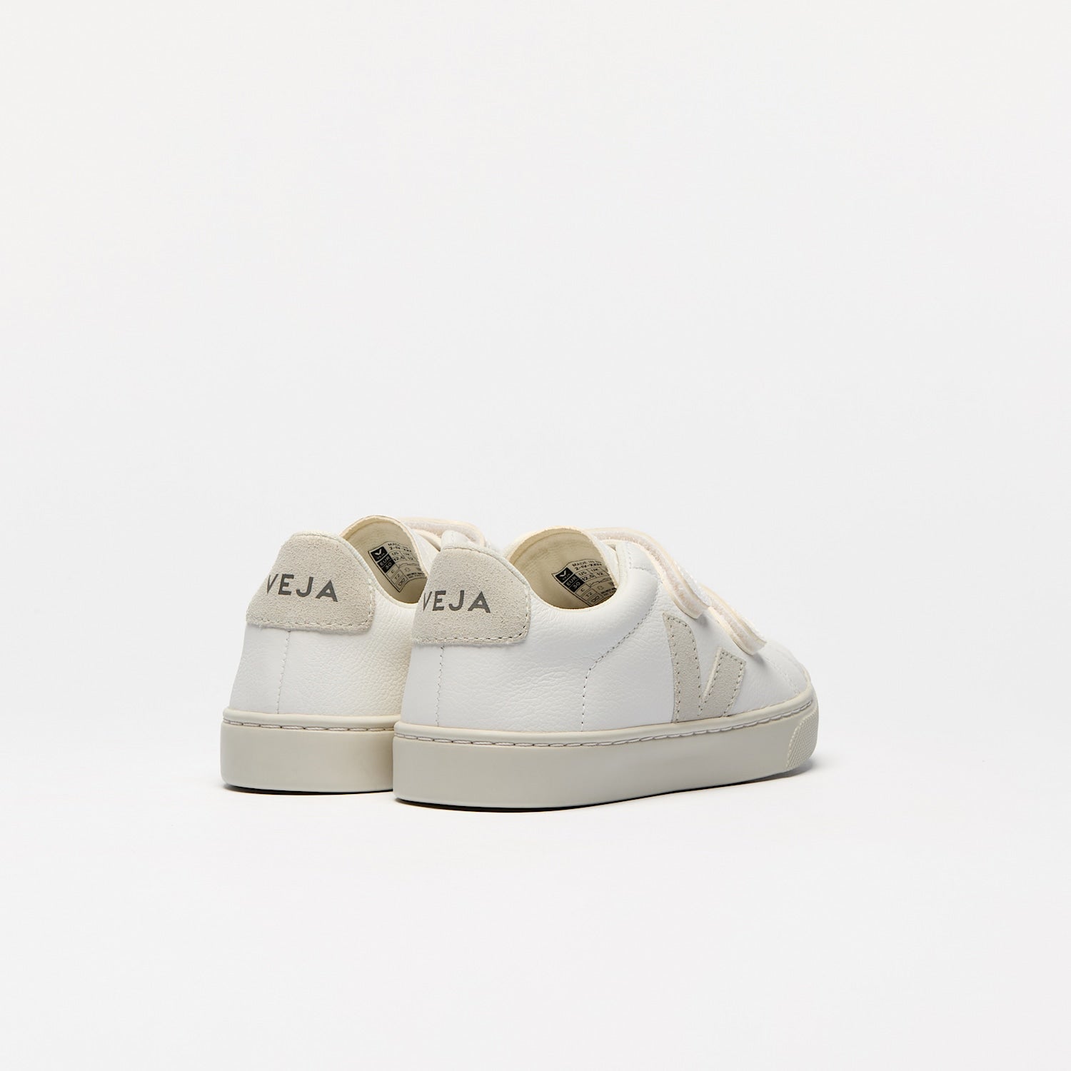 ESPLAR LEATHER WHITE NATURAL - VEJA ON SALE
