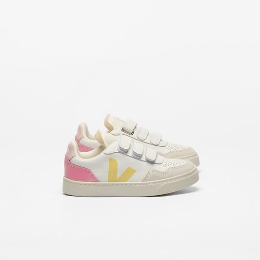 V-90 LEATHER WHITE AURORA GLIMMER - VEJA US