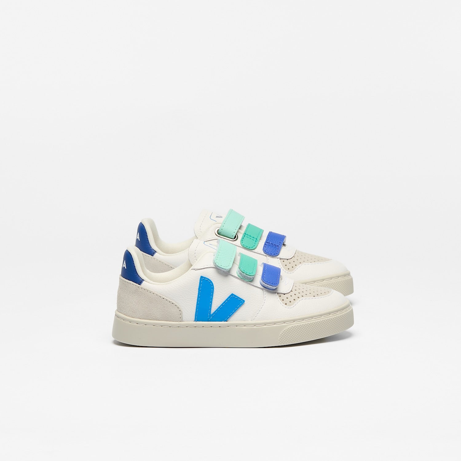 V-10 LEATHER WHITE EGEE - VEJA DISCOUNT