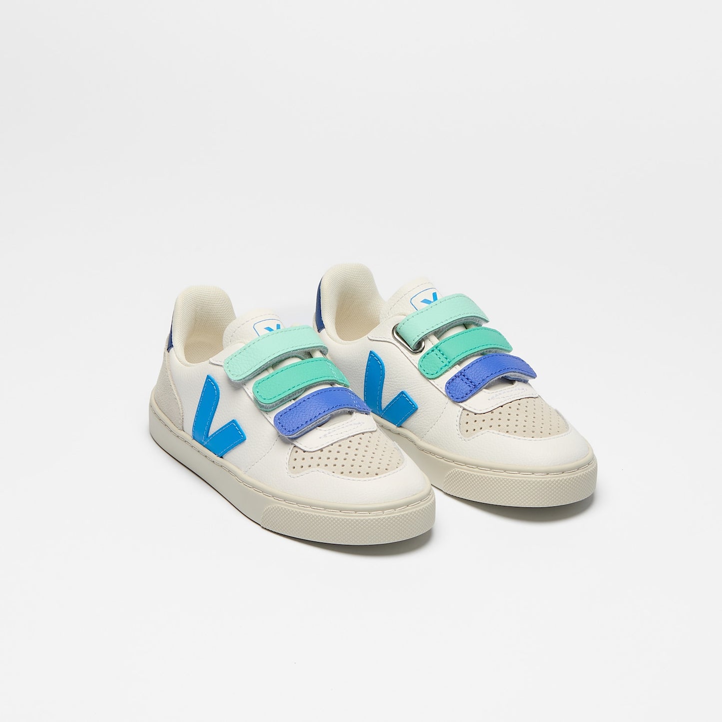 V-10 LEATHER WHITE EGEE - VEJA DISCOUNT