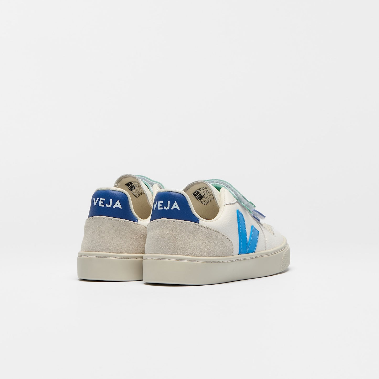 V-10 LEATHER WHITE EGEE - VEJA DISCOUNT