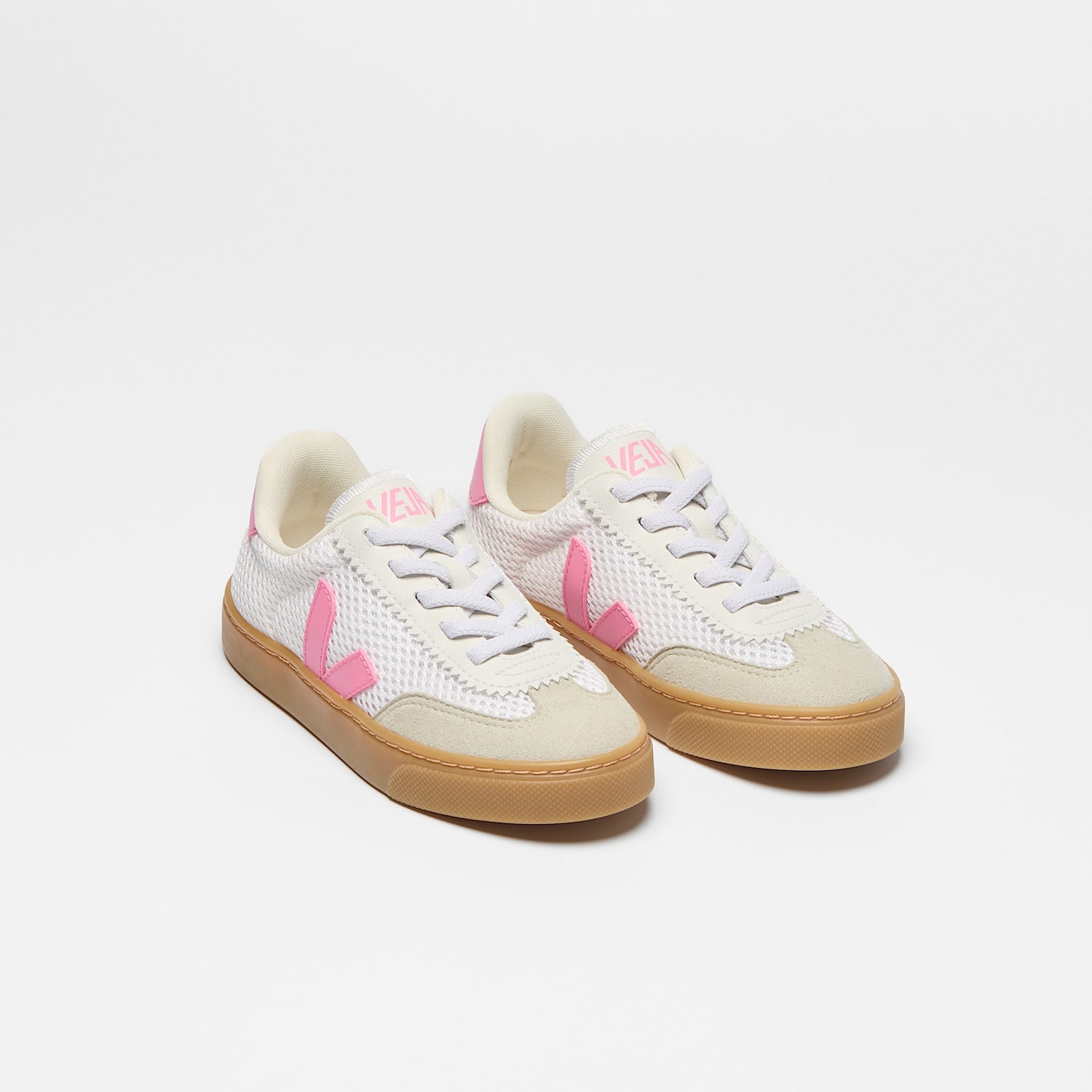 VOLLEY ELASTIC LACES AIRCELL WHITE MALIBU NATURAL - VEJA ON SALE