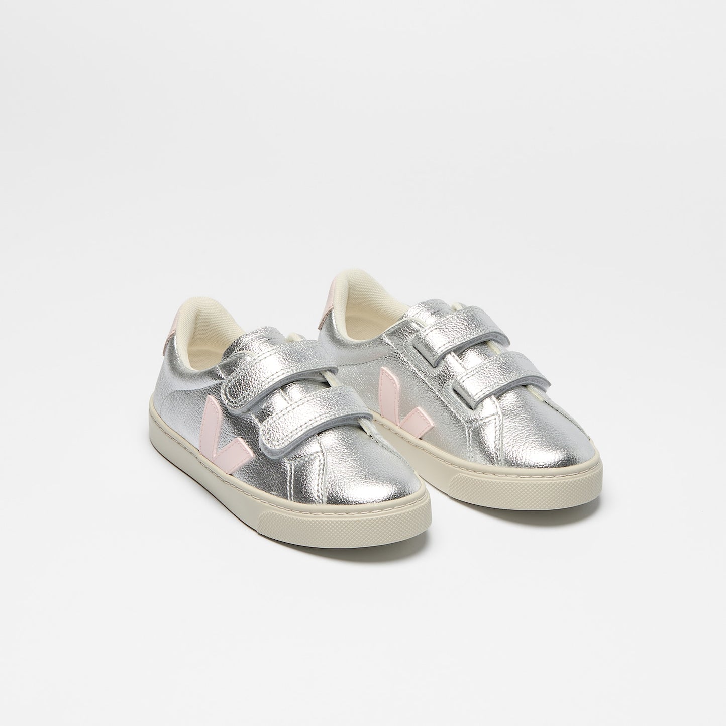 ESPLAR LEATHER SILVER LASSI - VEJA DISCOUNT