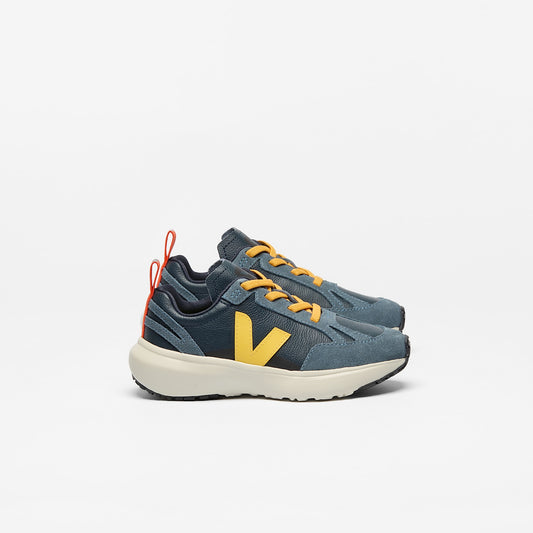 CANARY ELASTIC LACES LEATHER NAUTICO TONIC - VEJA SALE