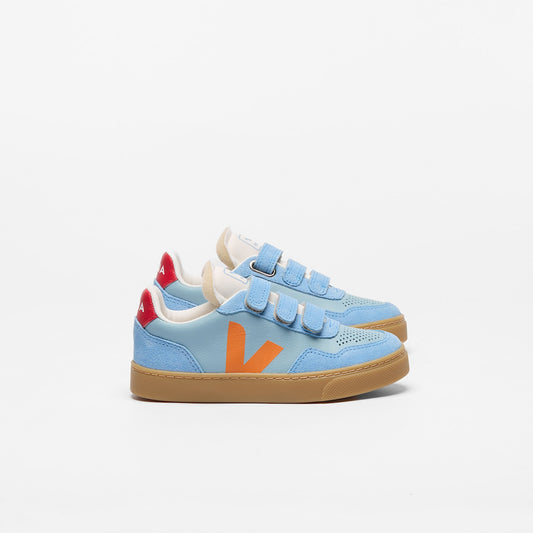 V-90 LEATHER STEEL FURY NATURAL - VEJA FOR SALE