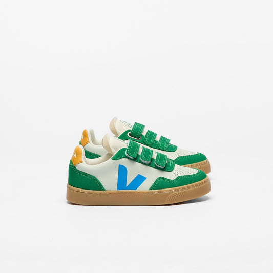 V-90 LEATHER JADE EGEE EMERAUDE NATURAL - VEJA US