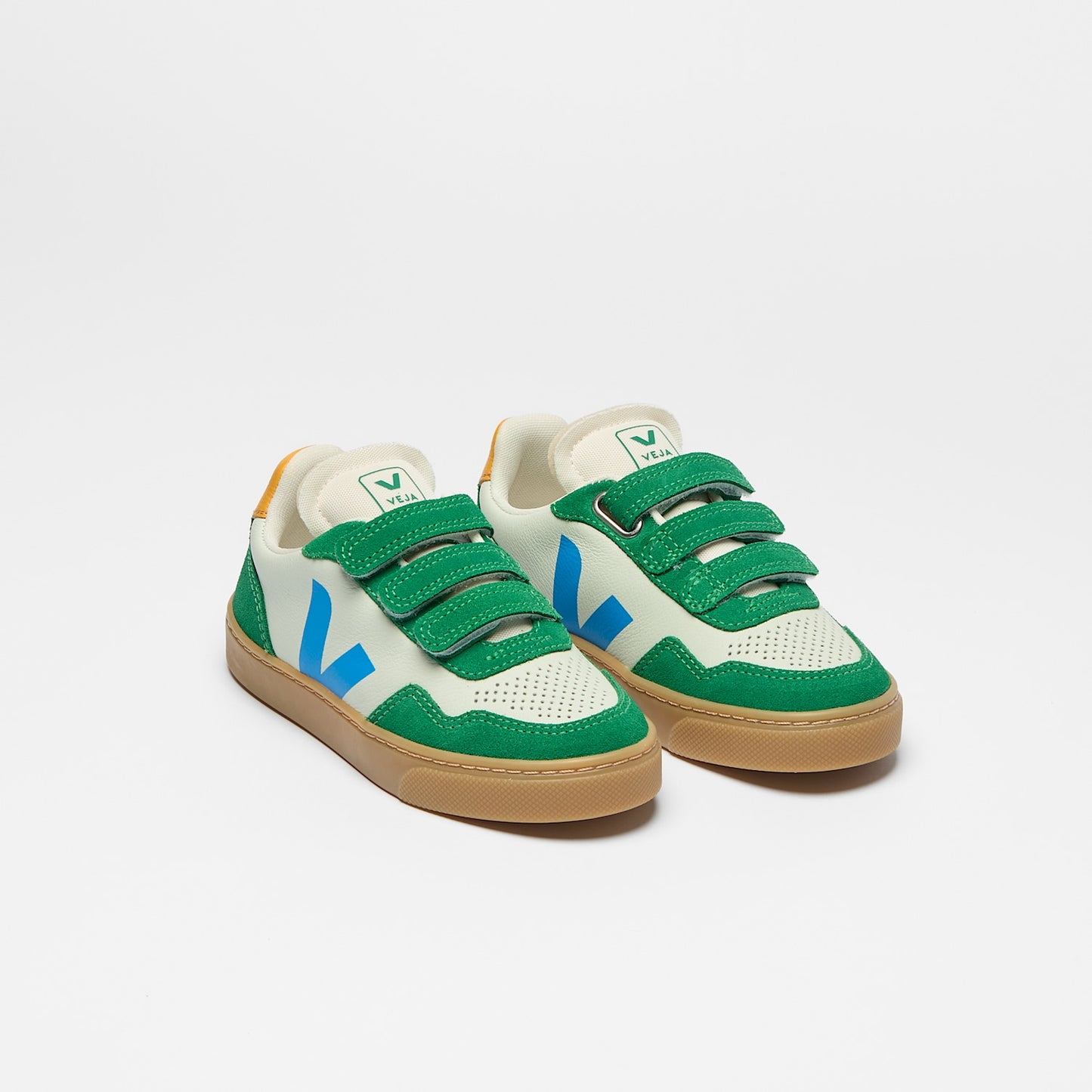 V-90 LEATHER JADE EGEE EMERAUDE NATURAL - VEJA US