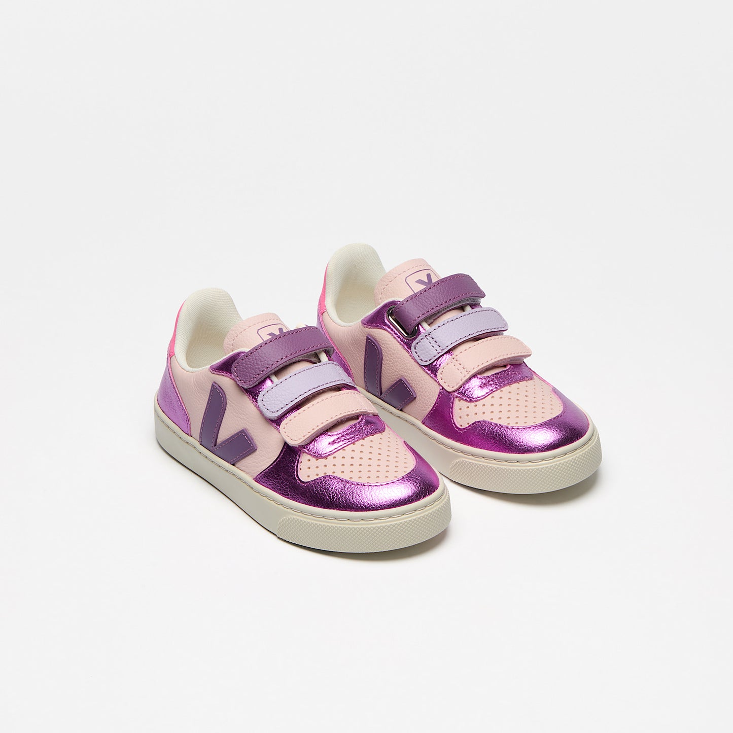 V-10 LEATHER PETALE MULTICO COSMOS - VEJA US