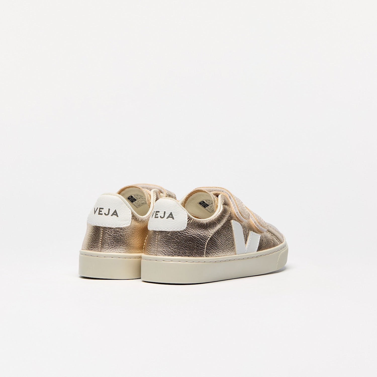 ESPLAR LEATHER PLATINE WHITE - VEJA DISCOUNT
