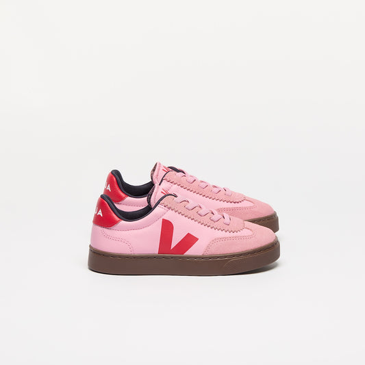 VOLLEY ELASTIC LACES LEATHER GUIMAUVE PEKIN BARK - VEJA SALE