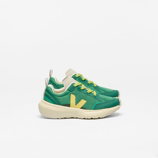 CANARY ELASTIC LACES ALVEOMESH EMERAUDE MIMOSA - VEJA FOR SALE