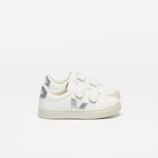 ESPLAR LEATHER WHITE SILVER - VEJA US