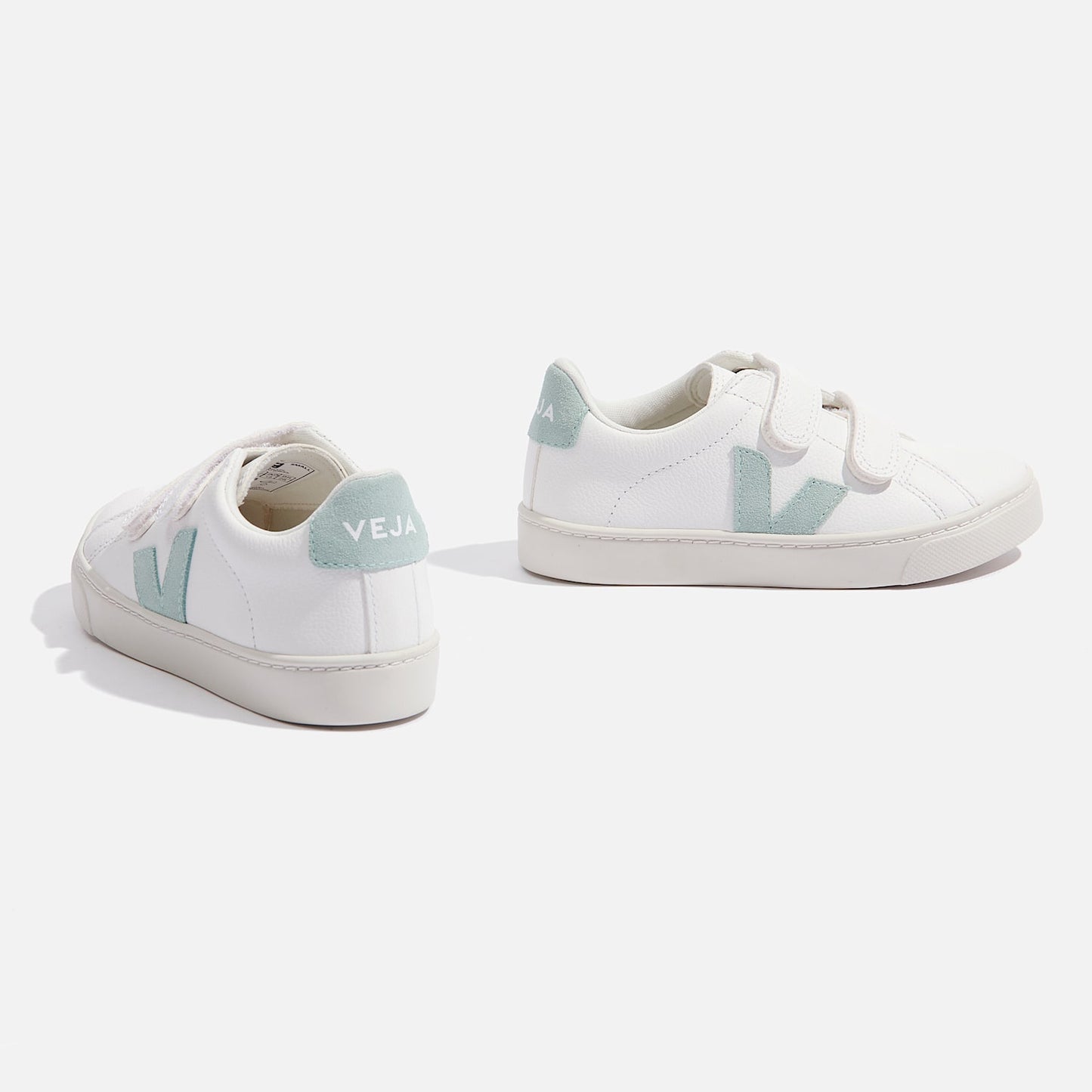 ESPLAR LEATHER WHITE MATCHA - VEJA DISCOUNT