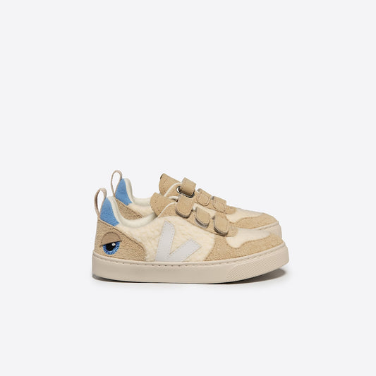 V-10 FLEECE VEJA X BIGSTUFFED PURE WHITE - VEJA ONLINE