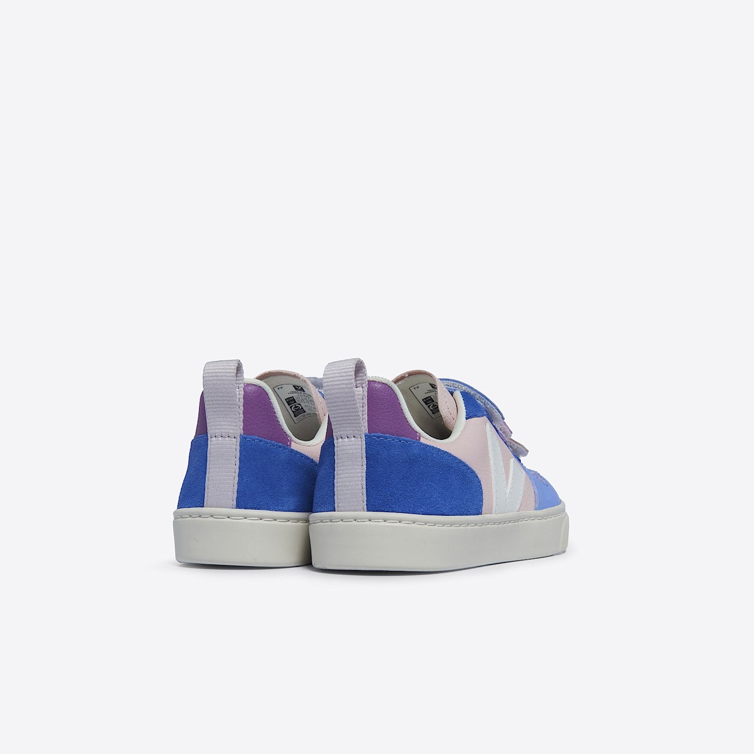 V-10 LEATHER MULTICO PETALE WHITE - VEJA DISCOUNT