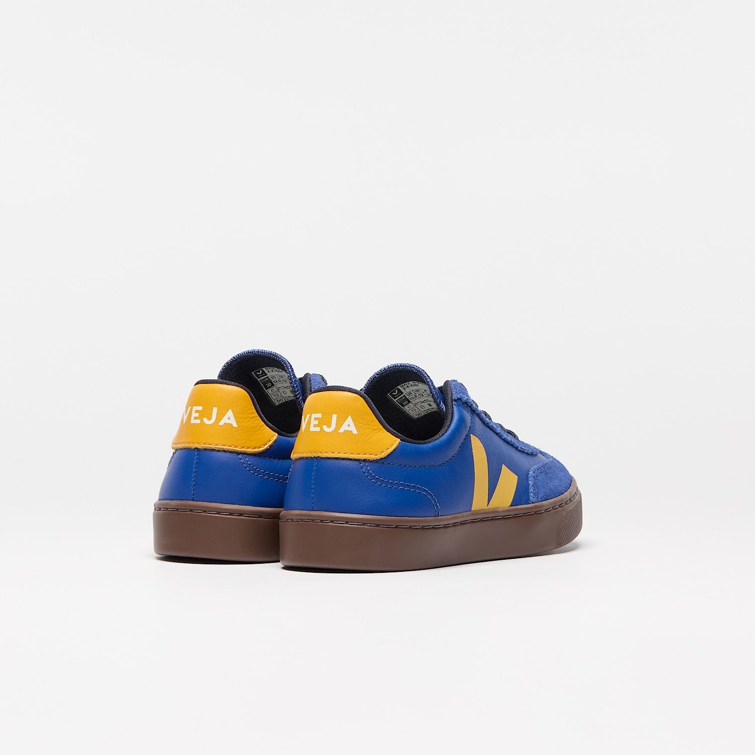 VOLLEY ELASTIC LACES LEATHER ATLANTIC OURO BARK - VEJA ONLINE
