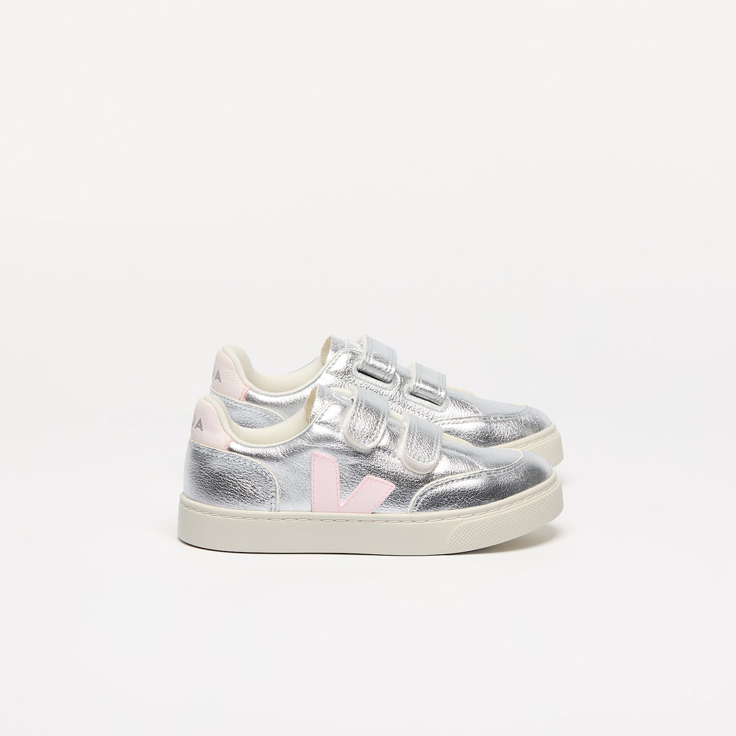 V-12 LEATHER SILVER LASSI - VEJA FOR SALE