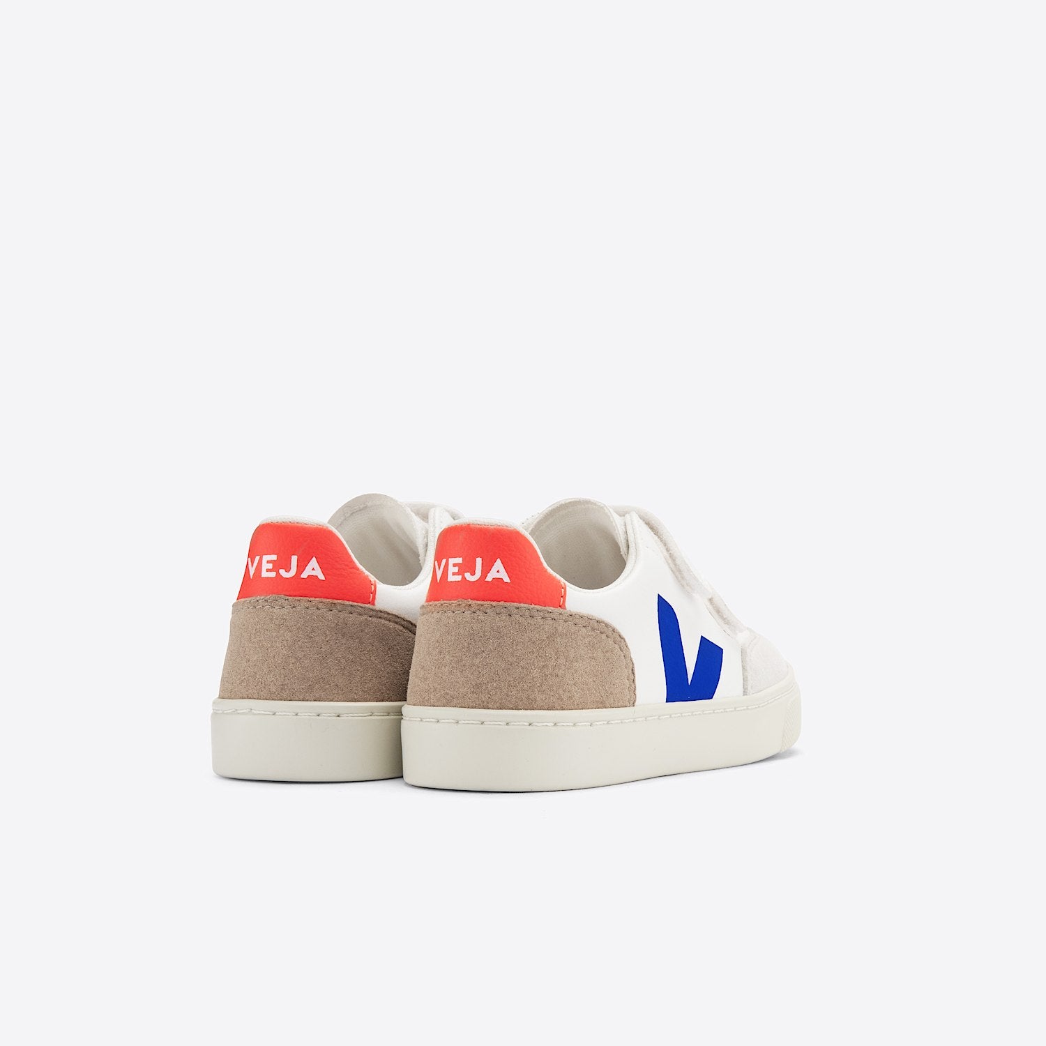 V-12 LEATHER WHITE MULTICO MIEL - VEJA US