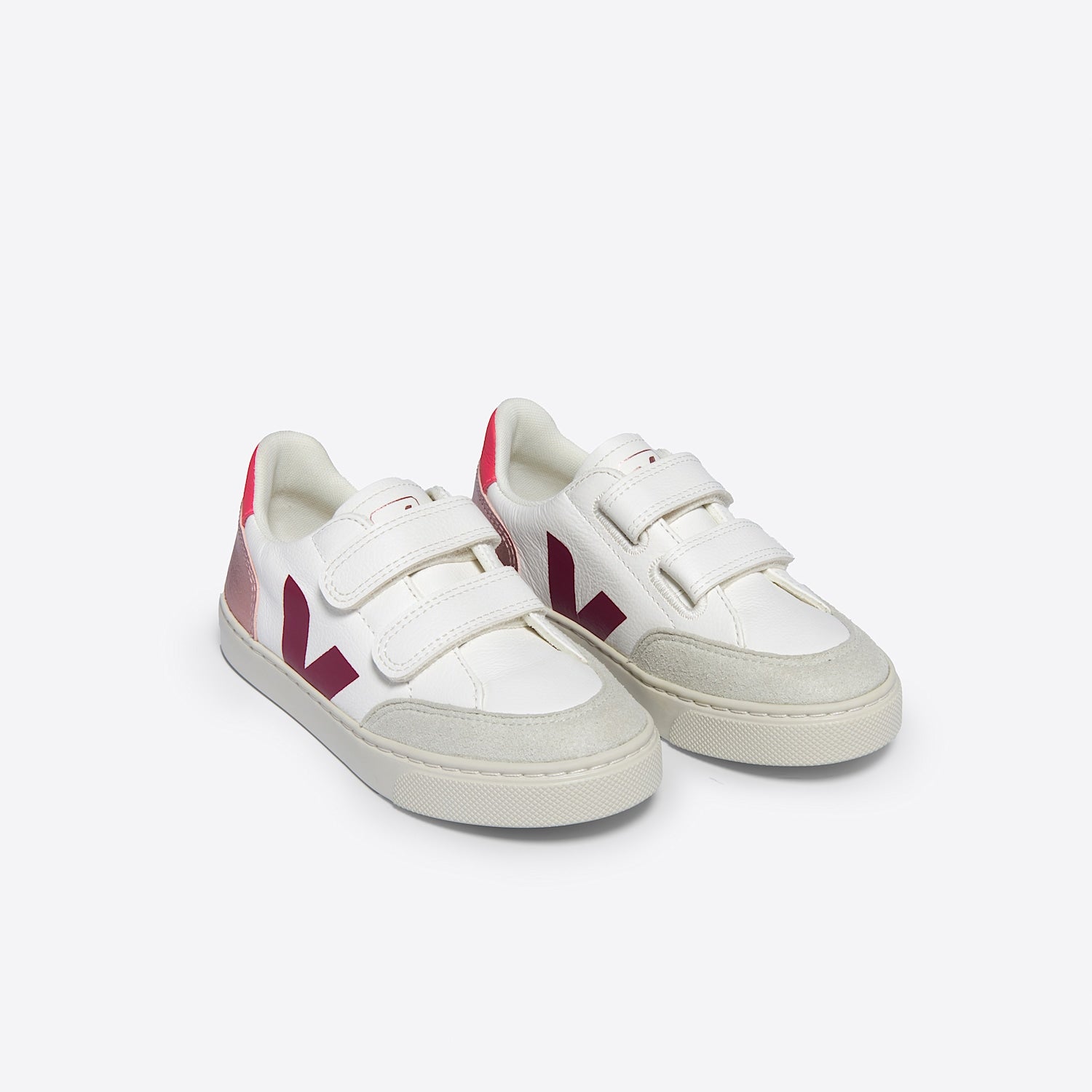 V-12 LEATHER WHITE MULTICO NACRE - VEJA ONLINE
