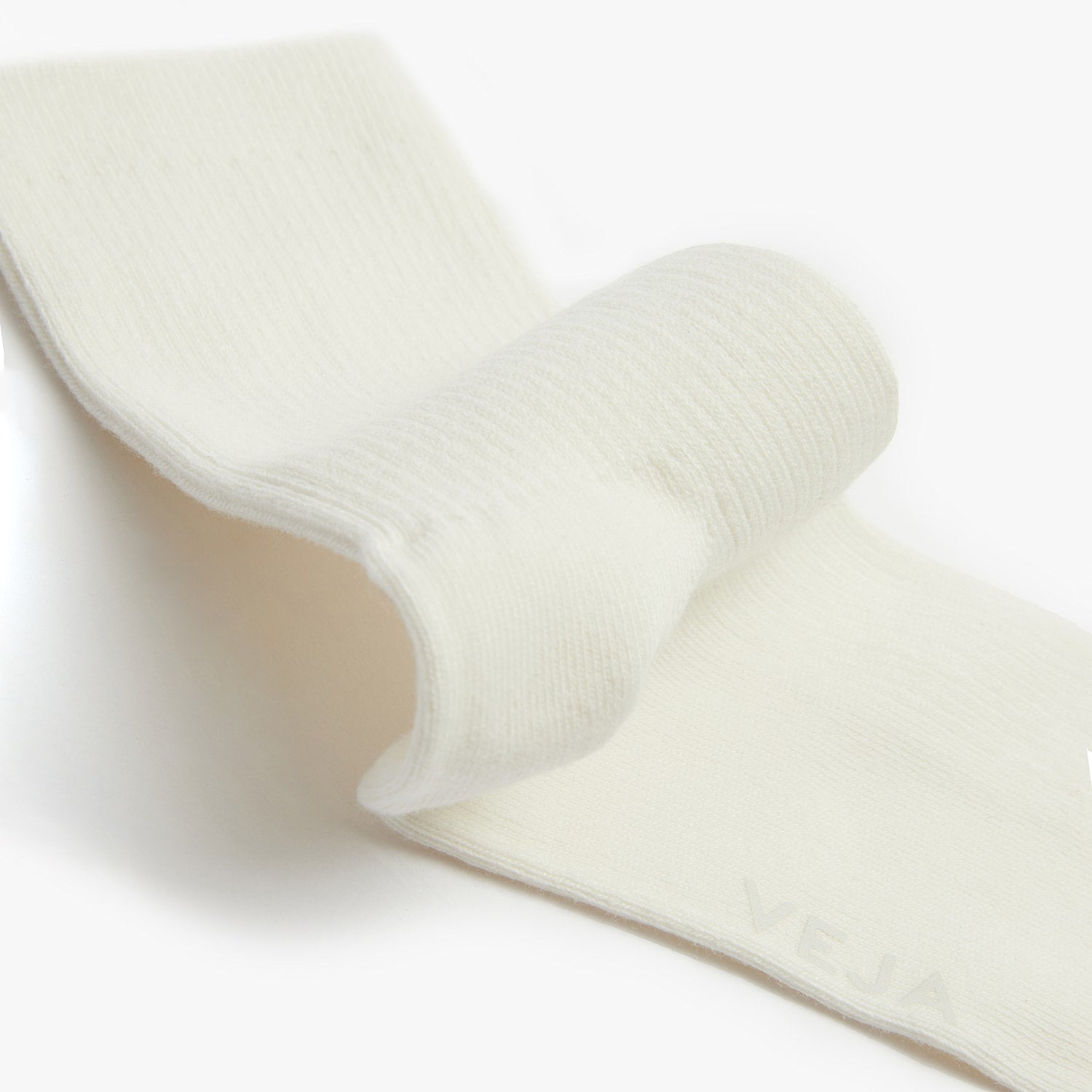 EVERYDAY SOCKS COTTON WHITE - VEJA SALE