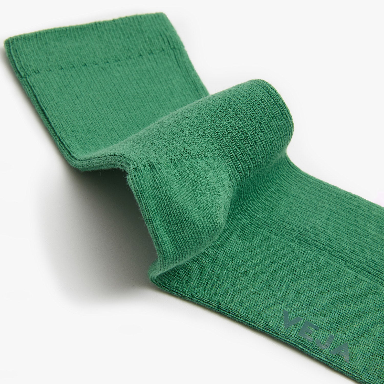 EVERYDAY SOCKS COTTON MEDIUM GREEN - VEJA ON SALE