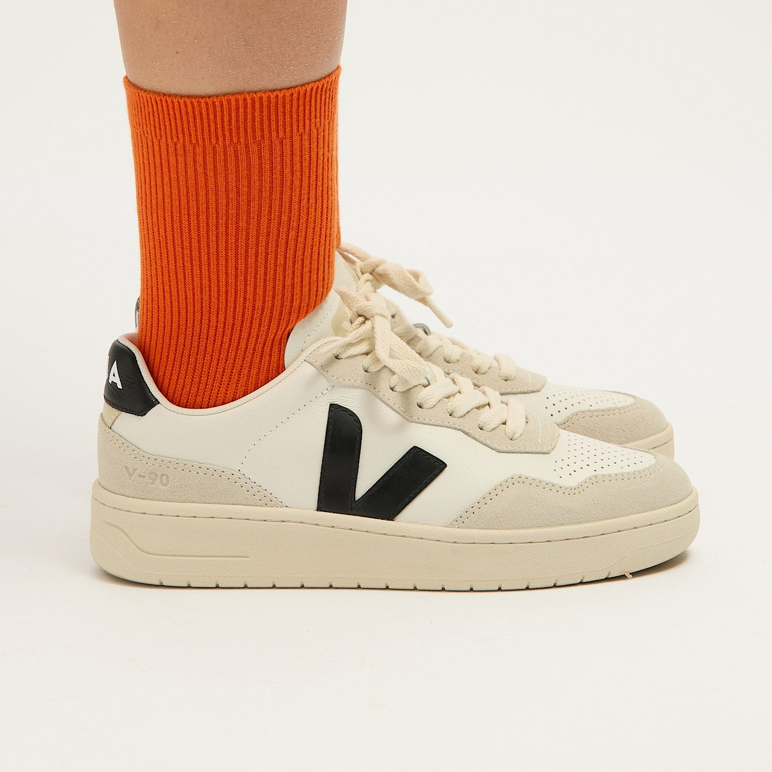 EVERYDAY SOCKS COTTON JAFFA ORANGE - VEJA US