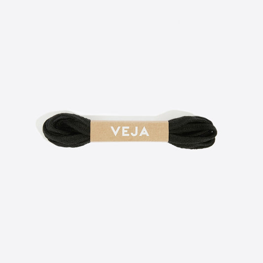 LACES ORGANIC COTTON BLACK - VEJA NEAR ME