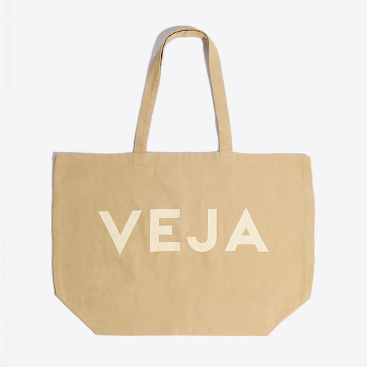 TOTE BAG COTTON ALMOND - VEJA SALE