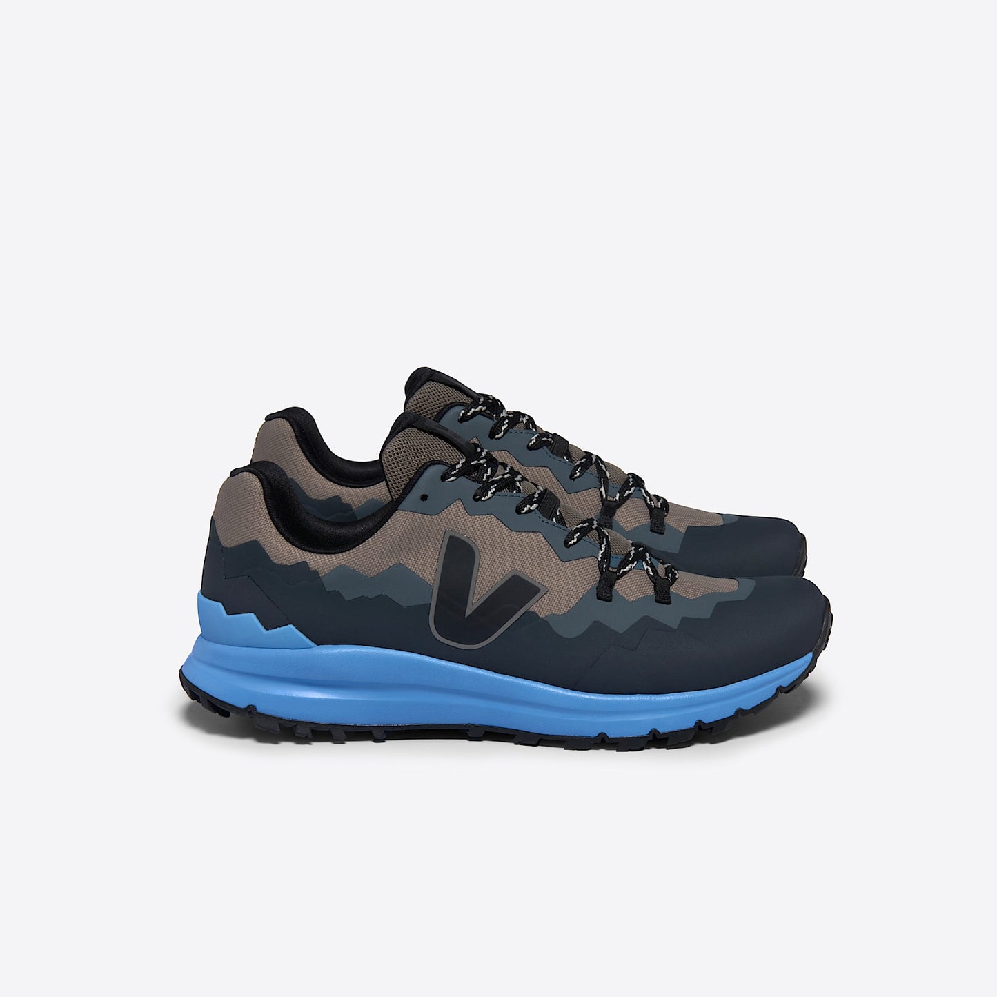 FITZ ROY TREK-SHELL BASALTE BLACK CELESTE - VEJA ON SALE