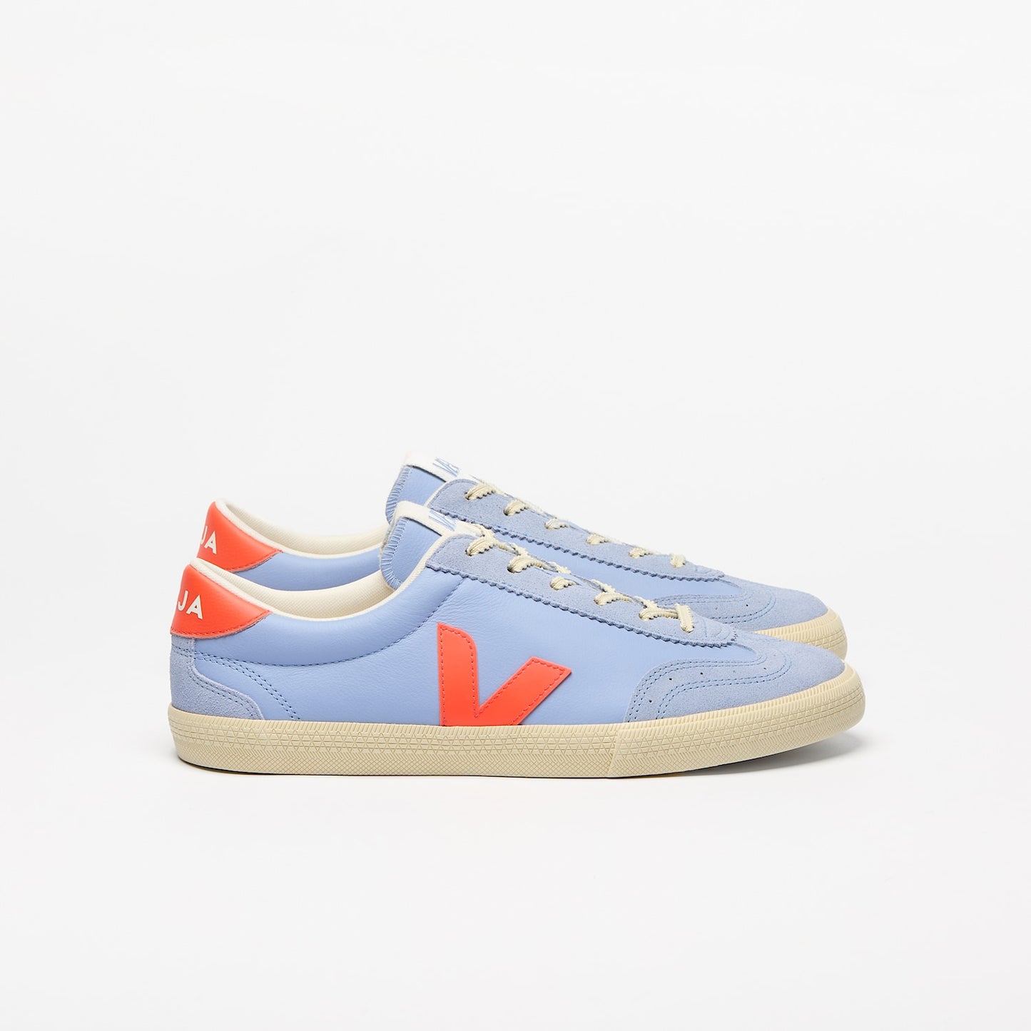 VOLLEY LEATHER OLYMPE ORANGE FLUO CALCAIRE - VEJA NEAR ME
