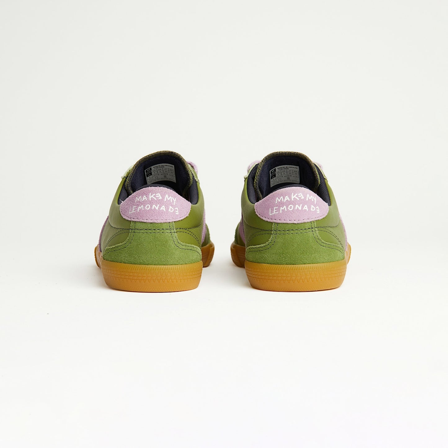 VOLLEY LEATHER VEJA X MAKE MY LEMONADE KIWI ORCHID - VEJA ONLINE