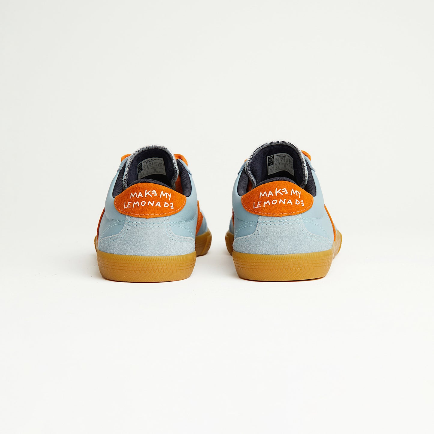 VOLLEY LEATHER VEJA X MAKE MY LEMONADE STEEL PUMPKIN - VEJA SALE