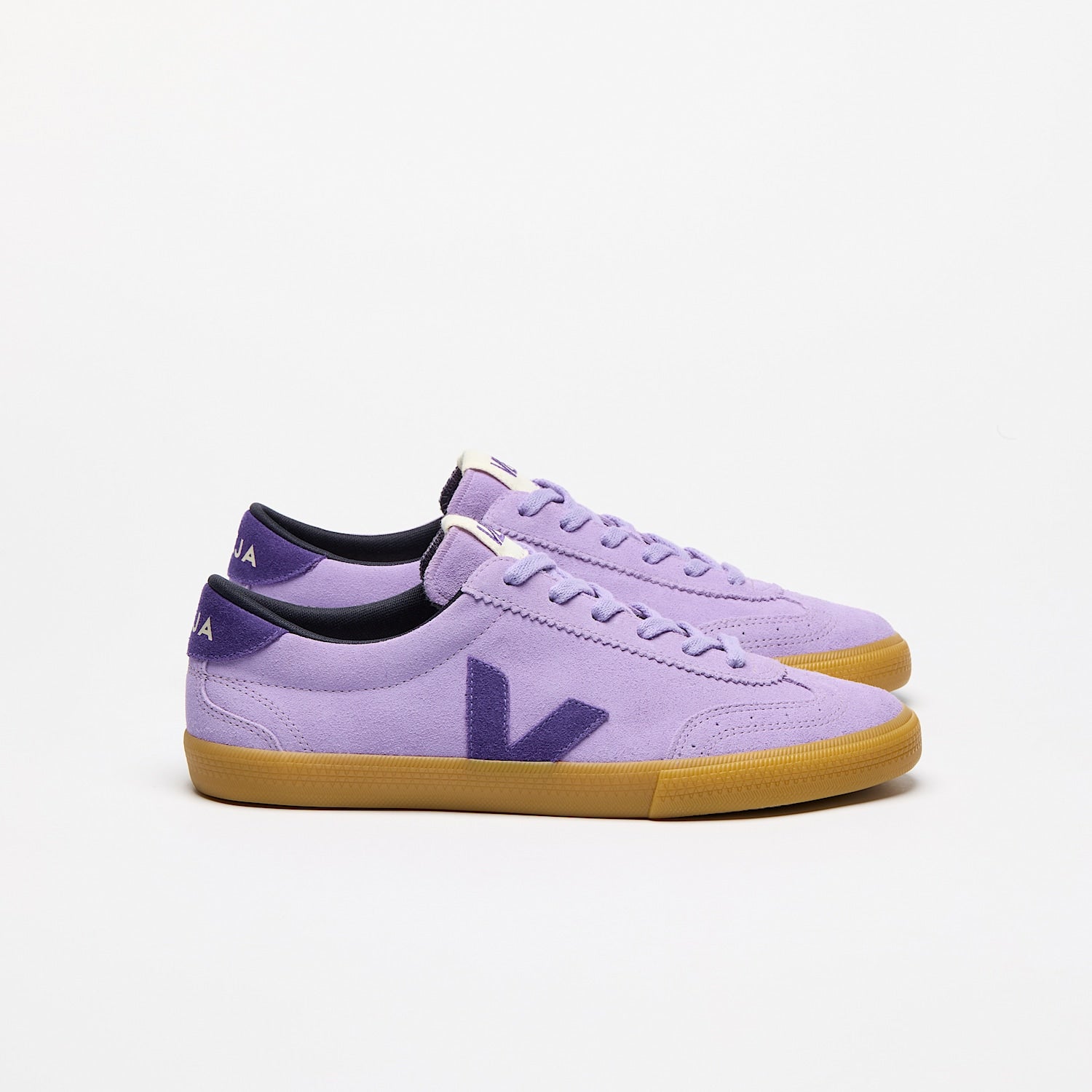 VOLLEY SUEDE LAVANDE PURPLE - VEJA US